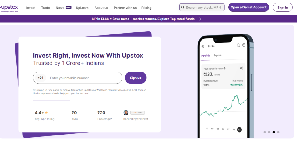 Upstox App