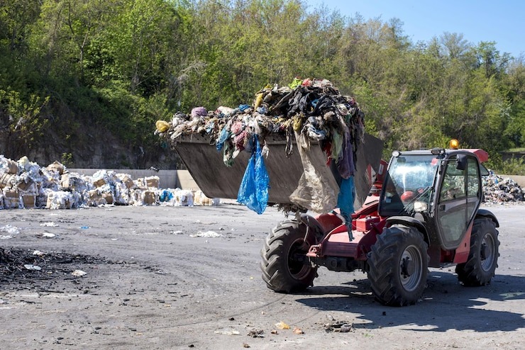 You can consider landfill management to check the waste in your area